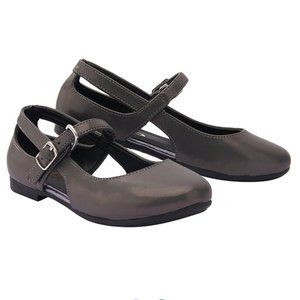 Cut-Out Flats Dark Gray